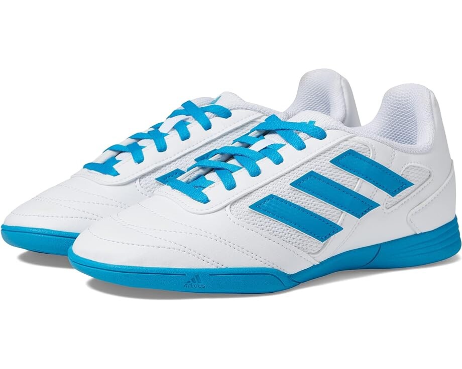 

Кроссовки Adidas Super Sala 2 Soccer, цвет White/Solar Red/Team Royal Blue