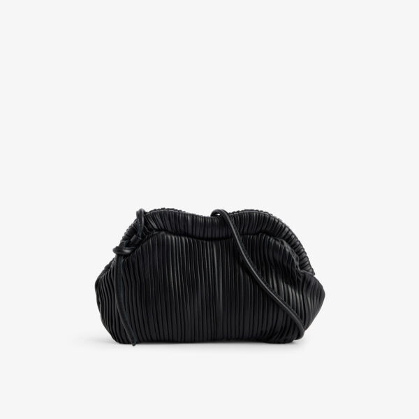 

Сумка-Клатч Baci из плиссированной кожи Mansur Gavriel, черный
