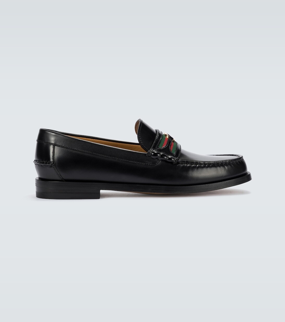 

Лоферы с логотипом Interlocking G Gucci, черный