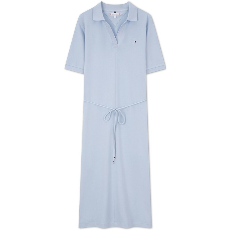 

Tommy Hilfiger Женское платье с короткими рукавами и шортами, цвет Blue DW5