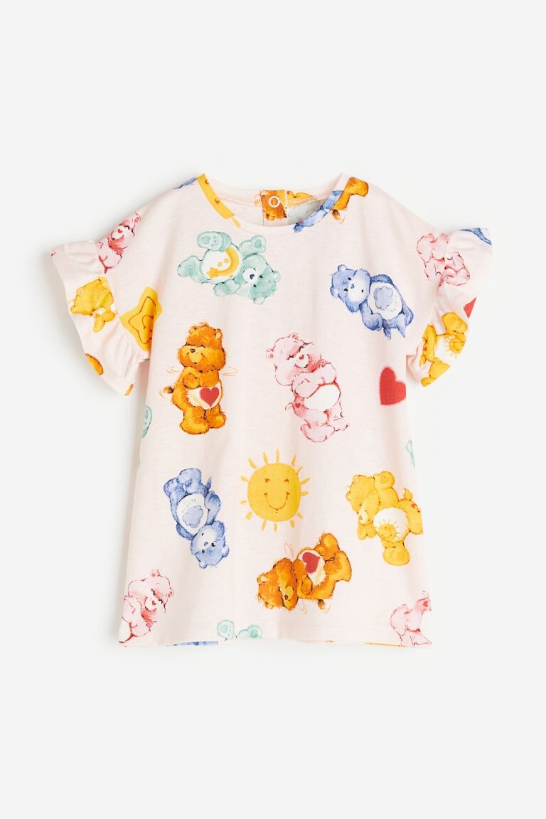 

Платье с воланами на рукавах H&M