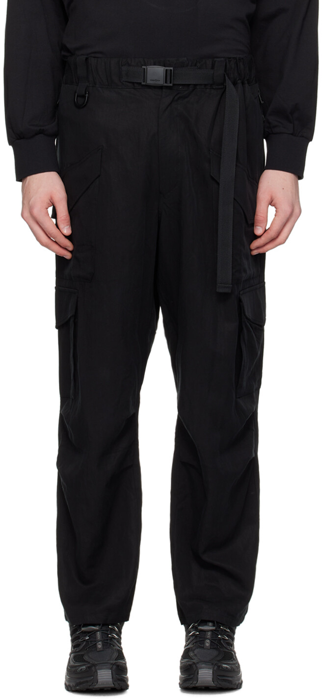 

Черные стираные брюки карго Y-3