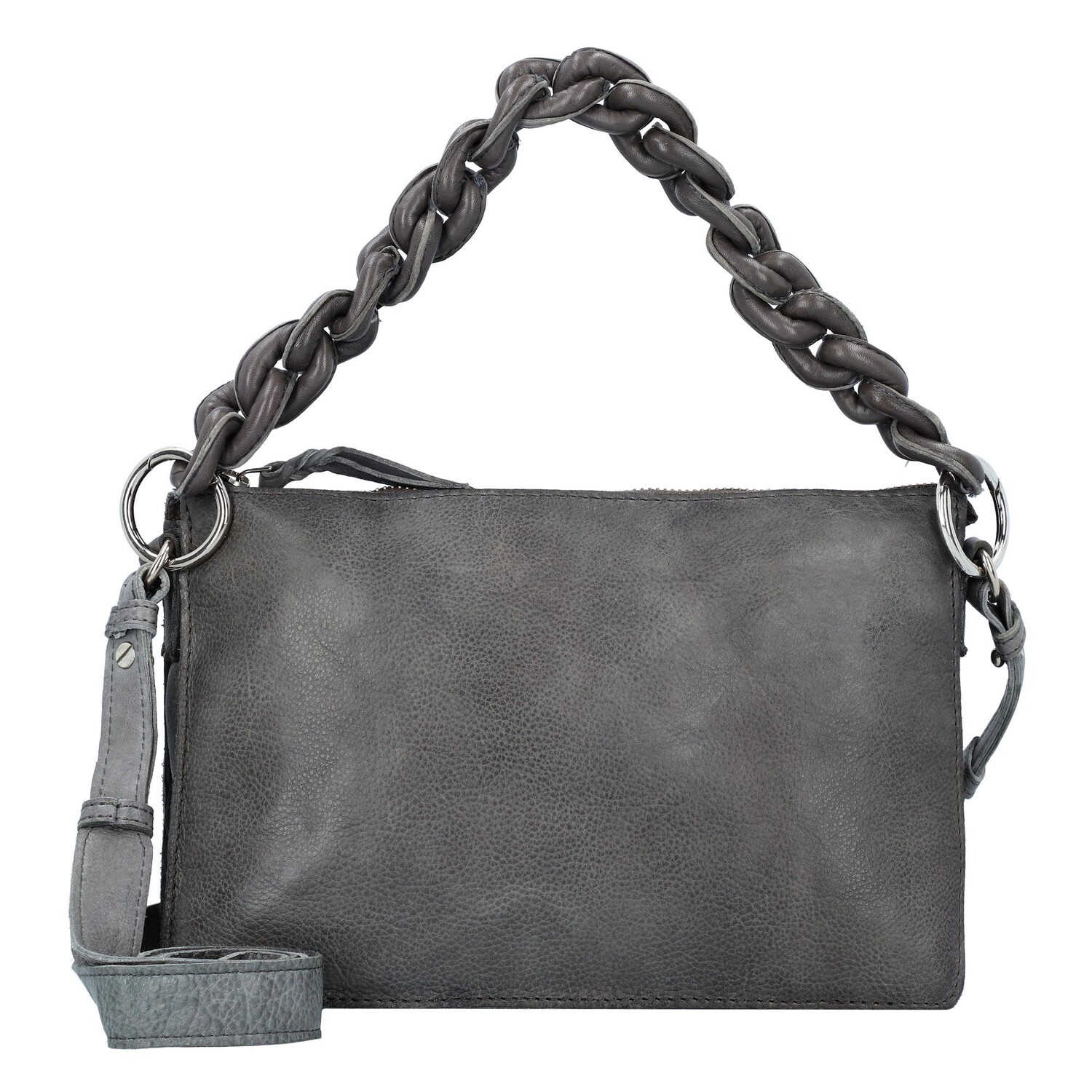 

Сумка TASCHENDIEB Coburgbastei 2 Handtasche Leder 26 cm, цвет smokey grey