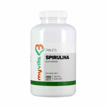 Спирулина Platensis 250 мг 1000 таблеток, Myvita