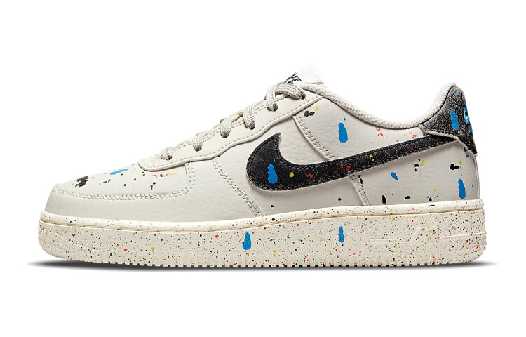 

Nike Air Force 1 LV8 3 GS Брызги краски — Light Bone