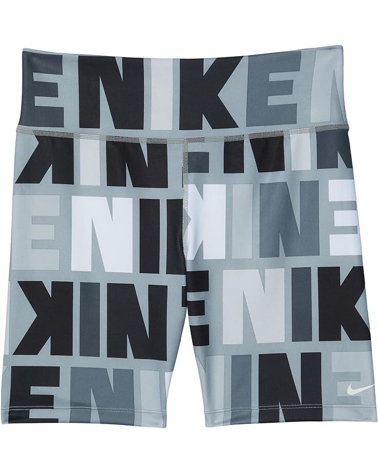 

Шорты Nike Dri-Fit One Bike Shorts, цвет Light Smoke Grey/Black/White