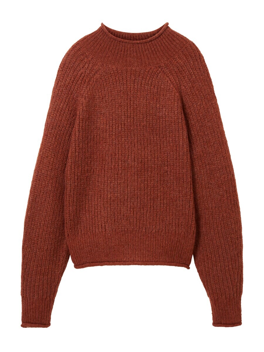 

Свитер TOM TAILOR DENIM Sweater, ржаво-красный