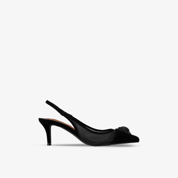 

Туфли-Лодочки Belgravia с декорированным верхом из сетки Kurt Geiger London, черный