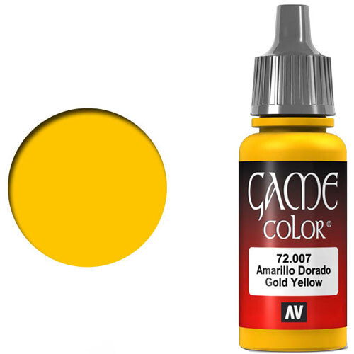 

Миниатюра Vallejo Vallejo Game Color: Gold Yellow (17ml)