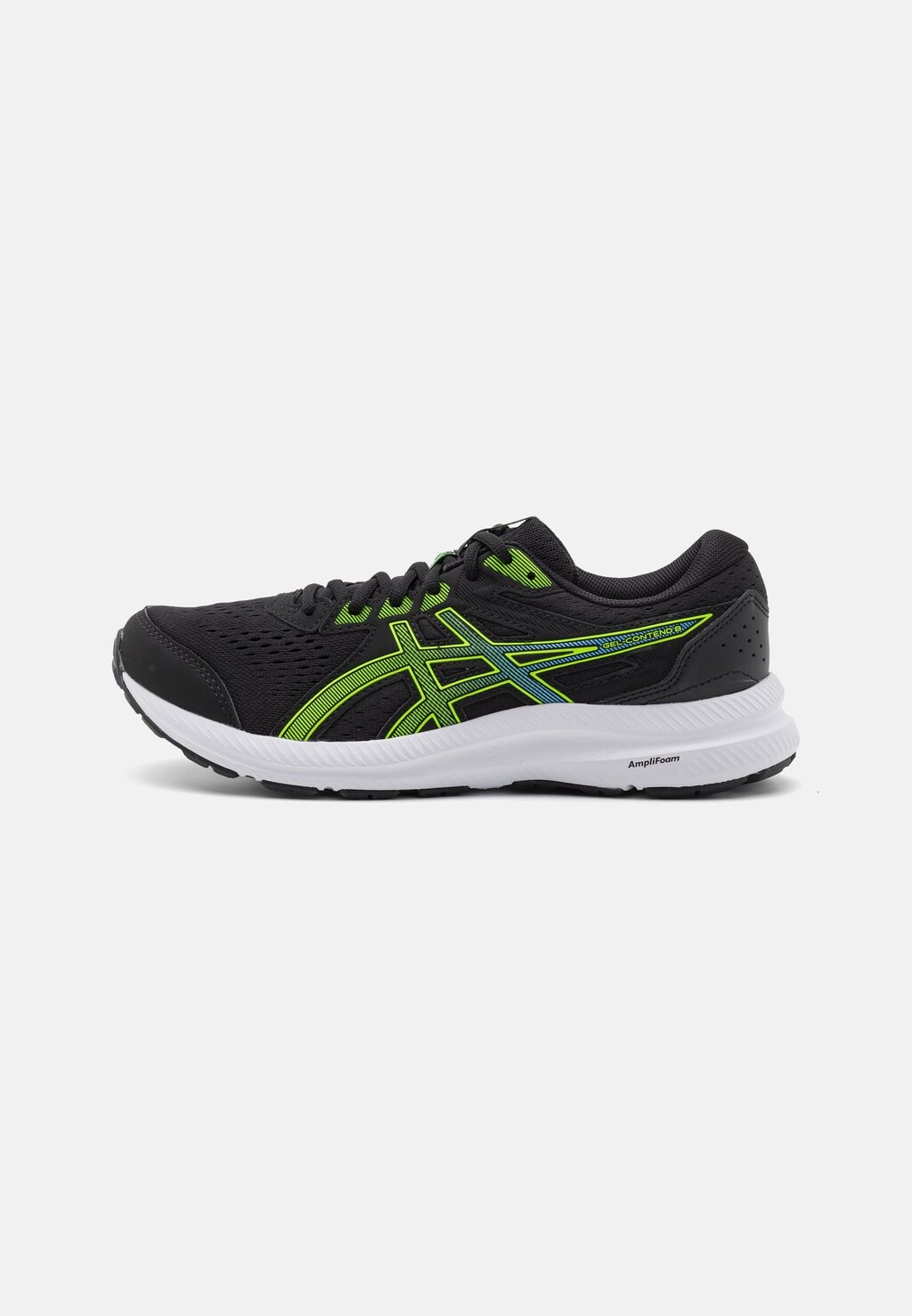 

Нейтральные кроссовки GEL-CONTEND 8 ASICS, цвет black/electric lime