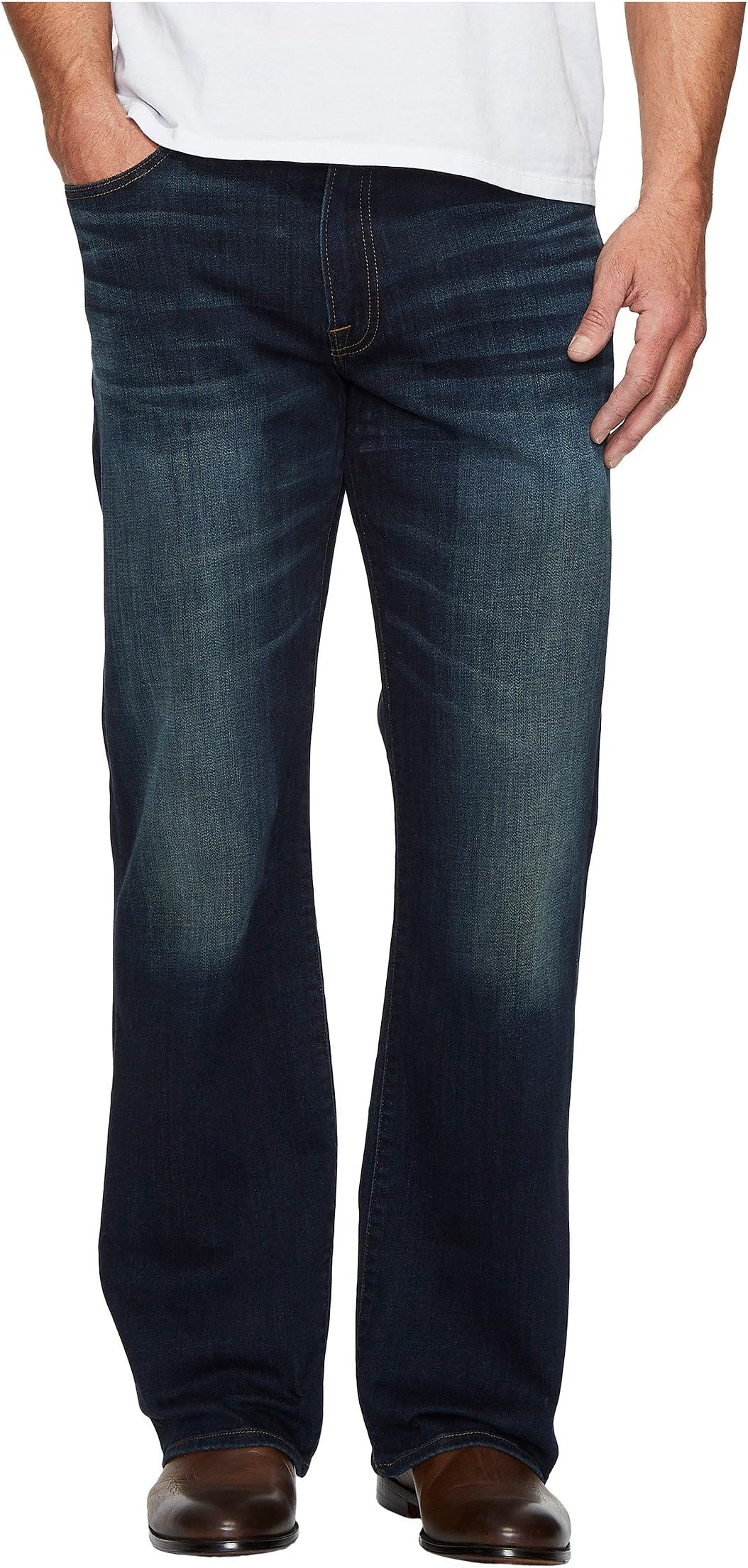 цена Джинсы 367 Vintage Boot Leg Jeans in Tinted Sena Lucky Brand, цвет Tinted Sena