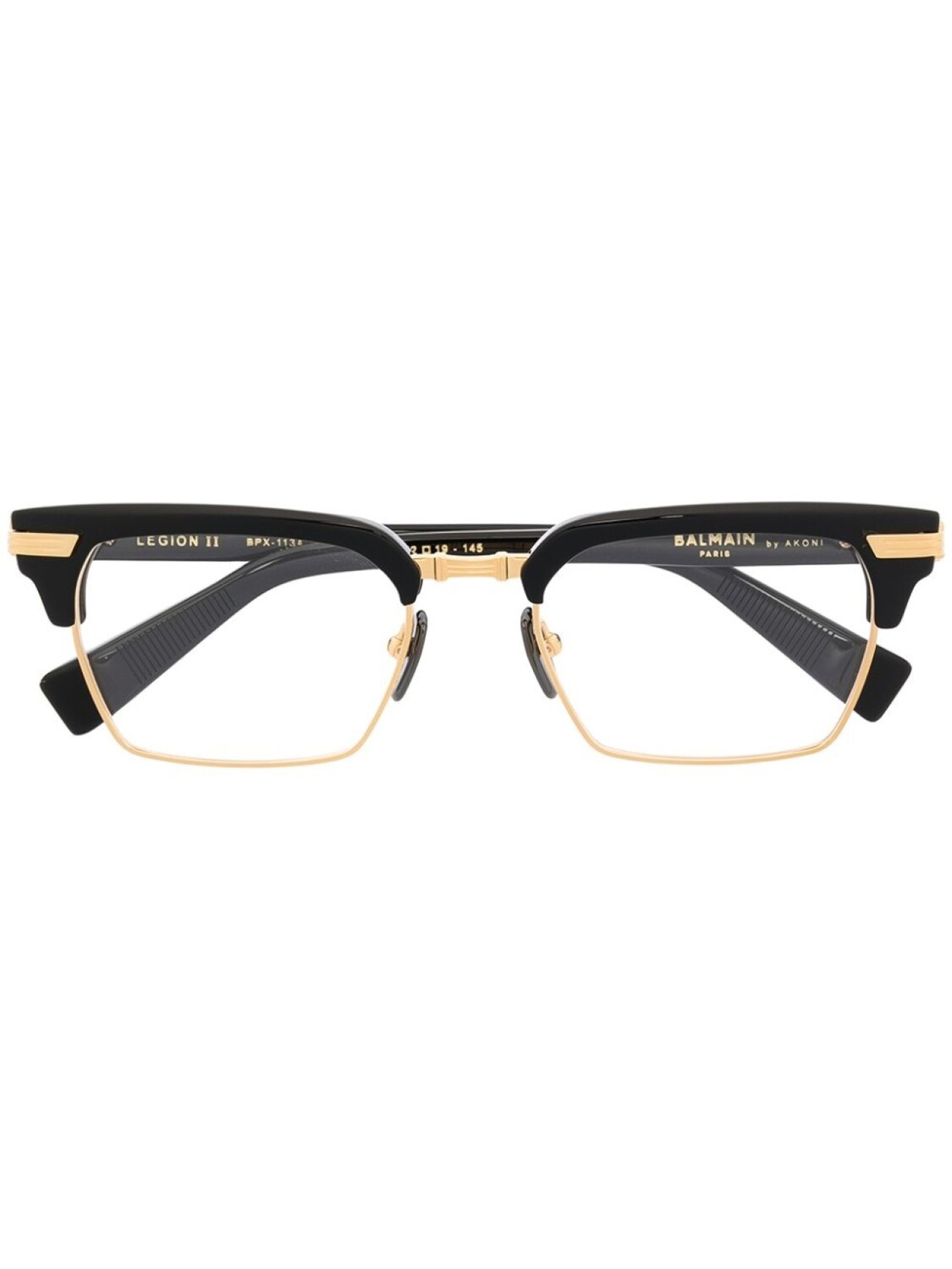 

Balmain Eyewear очки Legion II в прямоугольной оправе, черный