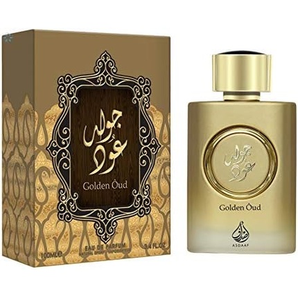 цена Golden Oud 100 мл от Asdaaf Пачули Ветивер Древесно-мускусная парфюмированная вода, Tawakkal Perfumes