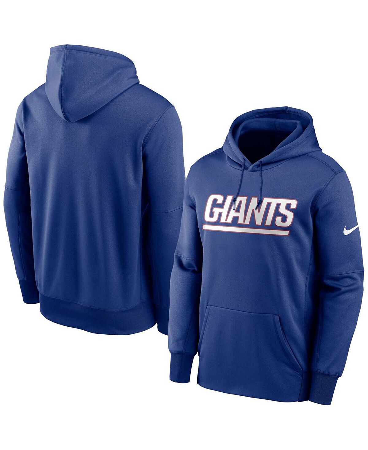 

Мужской пуловер с капюшоном Royal New York Giants Fan Gear с надписью Performance Nike