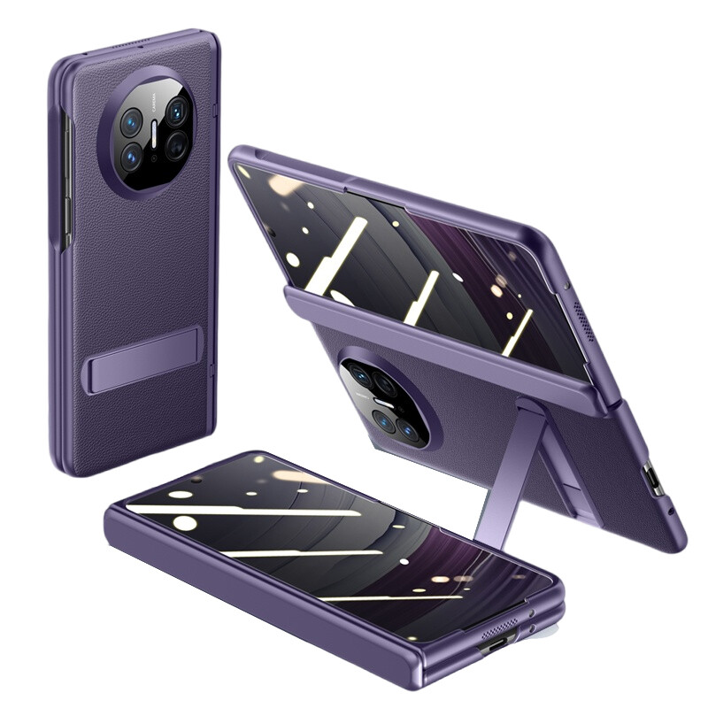 

Чехол для телефона Povatine, Anti-peep black bracket Pioneer series skin texture hinge