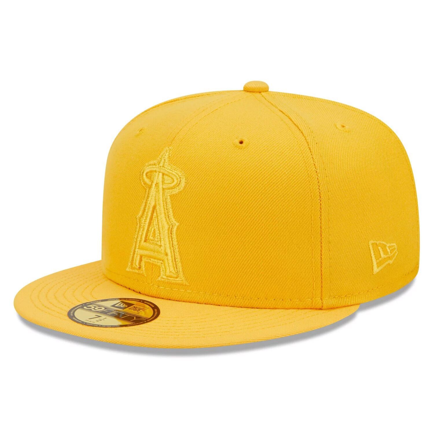 

Мужская приталенная шляпа New Era Gold Los Angeles Angels в тон 59FIFTY