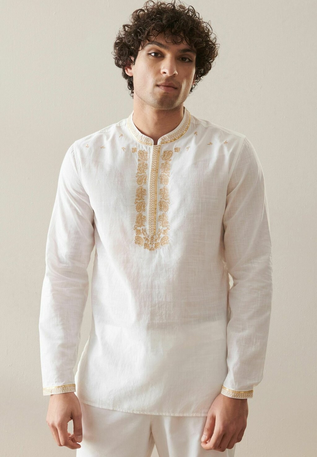 

Рубашка REGULAR FIT Next, цвет white gold