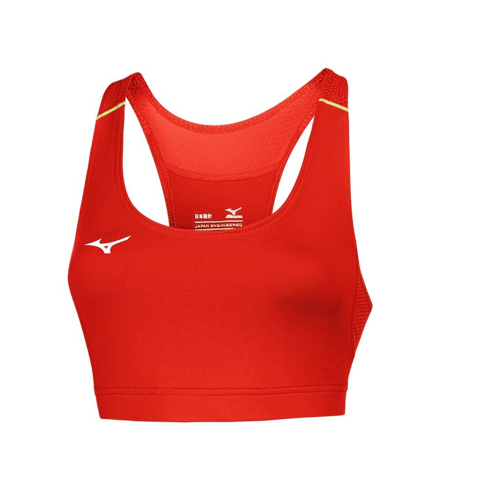 

Спортивный бюстгальтер Mizuno, красный
