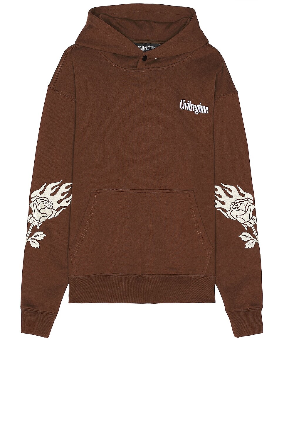 

Толстовка Civil Regime A Forever Rose Snap, цвет Chocolate