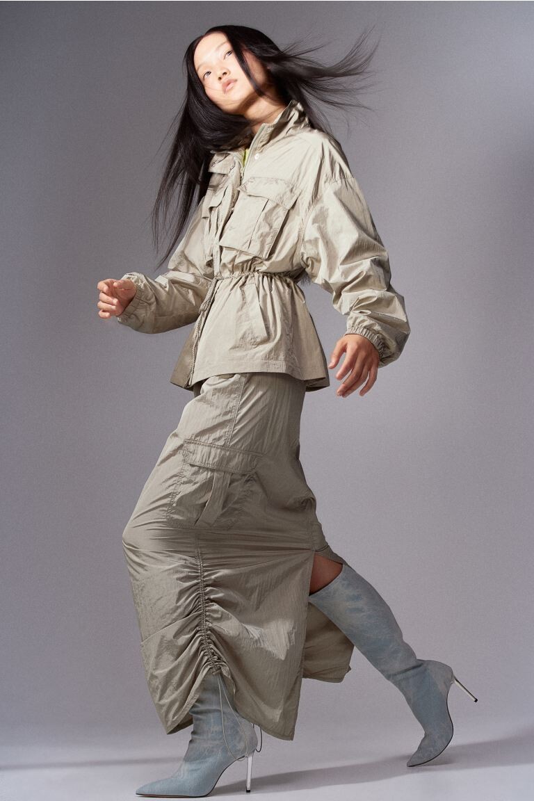

Нейлоновая юбка-парашют H&M