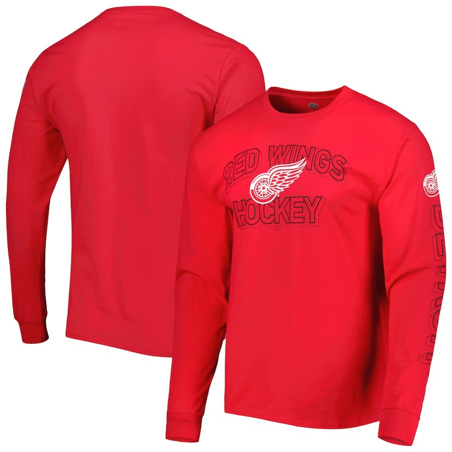 

Футболка с длинным рукавом Knights Apparel Detroit Red Wings