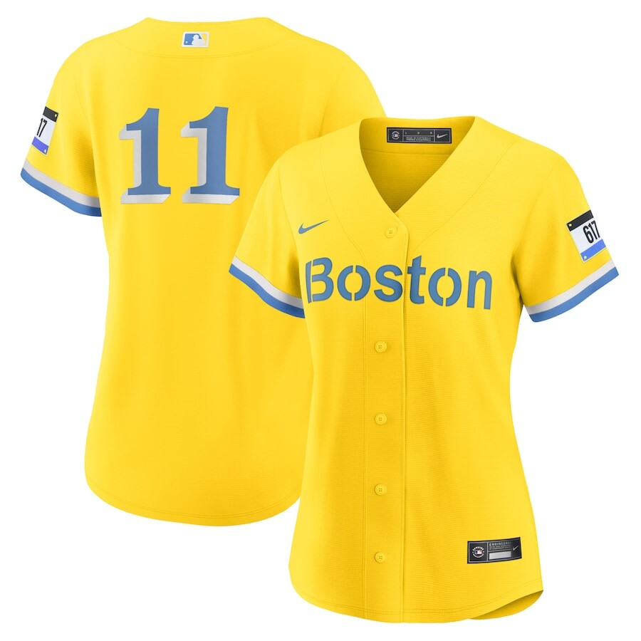 

Джерси Nike Boston Red Sox, золотой
