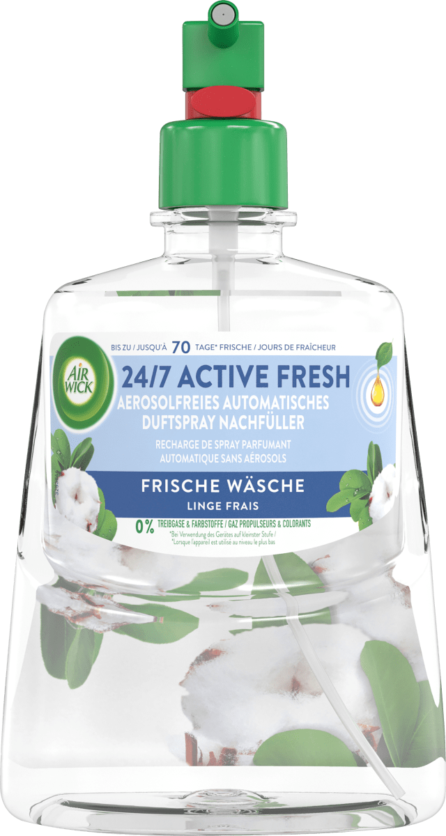 Освежитель воздуха Active Fresh Fresh сменный пакет для стирки белья 228мл AirWick