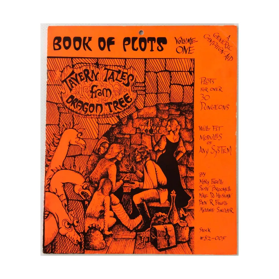 

Book of Plots #1, Fantasy Supplements (Dragon Tree Press), мягкая обложка