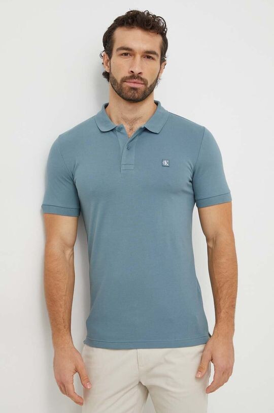 

Поло Calvin Klein Jeans, синий