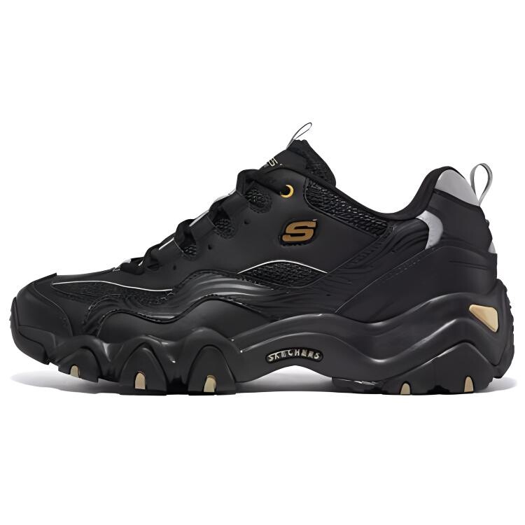 

Кроссовки мужские D"LITES 2.0 Chunky низкие черные/желтые/серые Skechers