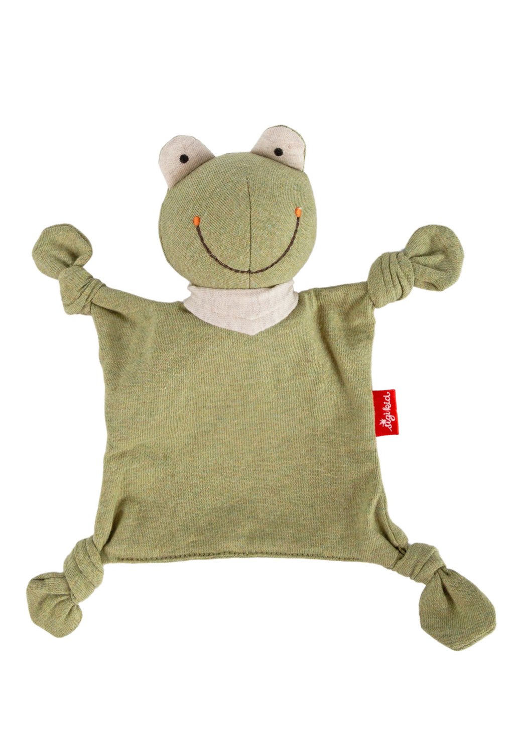 

Мягкая игрушка MINI-SCHNUFFELTUCH FROSCH sigikid, цвет grün