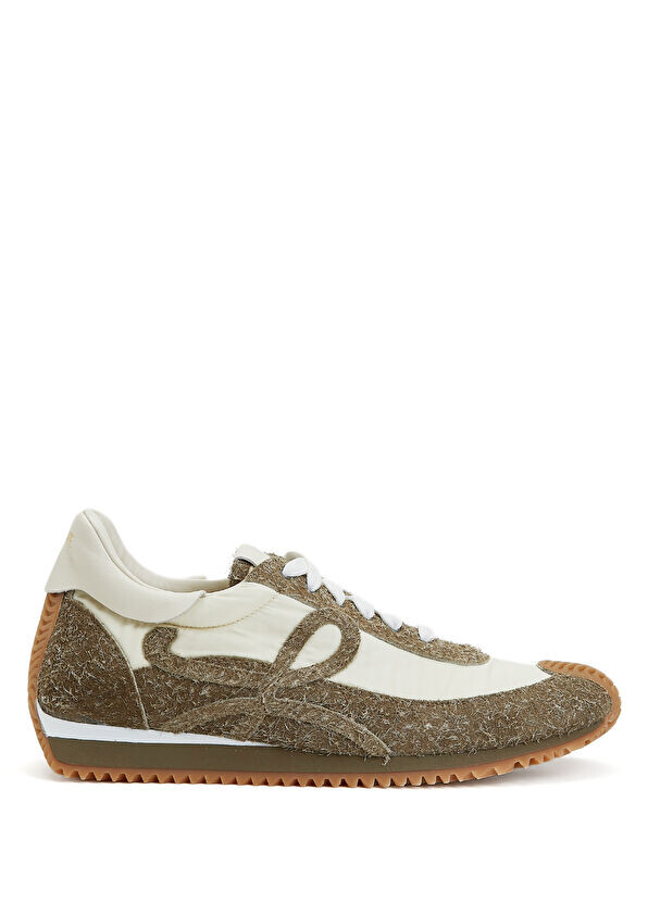 

Мужские кожаные кроссовки Flow Runner Loewe, хаки