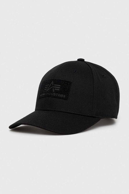 

Хлопчатобумажная шапка Alpha Industries, черный