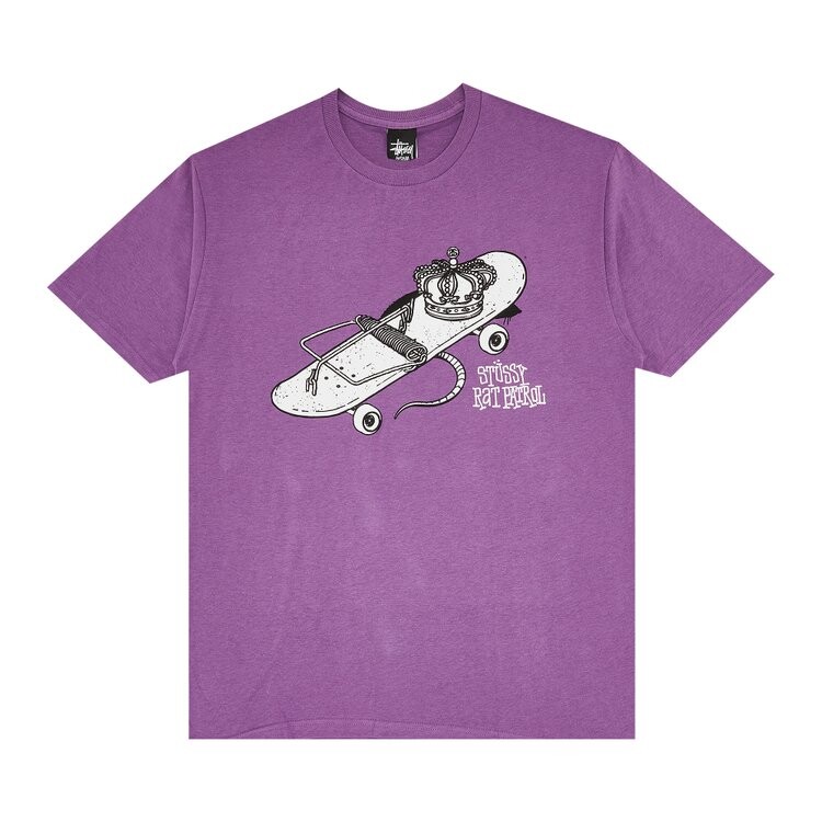 

Футболка Stussy Skate Trap 'Purple', фиолетовый