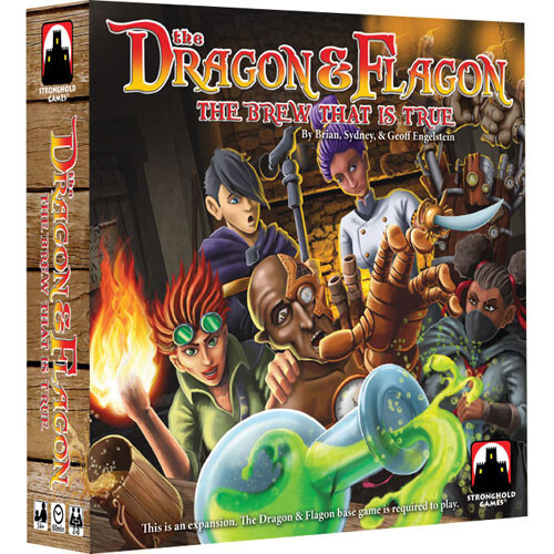 

Настольная игра Stronghold Games The Dragon & Flagon: The Brew That Is True Expansion