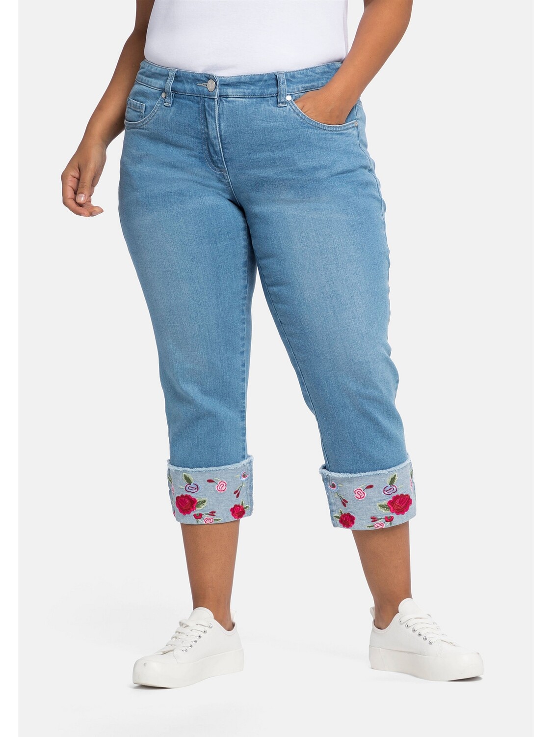 

Джинсы sheego by Joe Browns, цвет light blue Denim