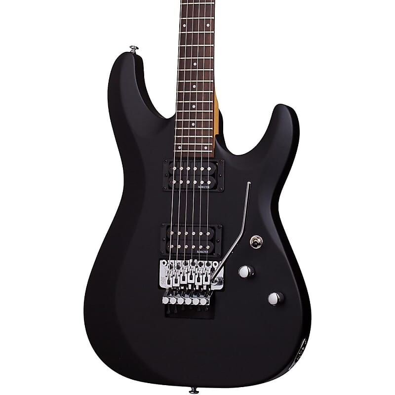 

Электрогитара Schecter Guitar Research C-6 Deluxe With Floyd Rose Trem Electric Satin Black