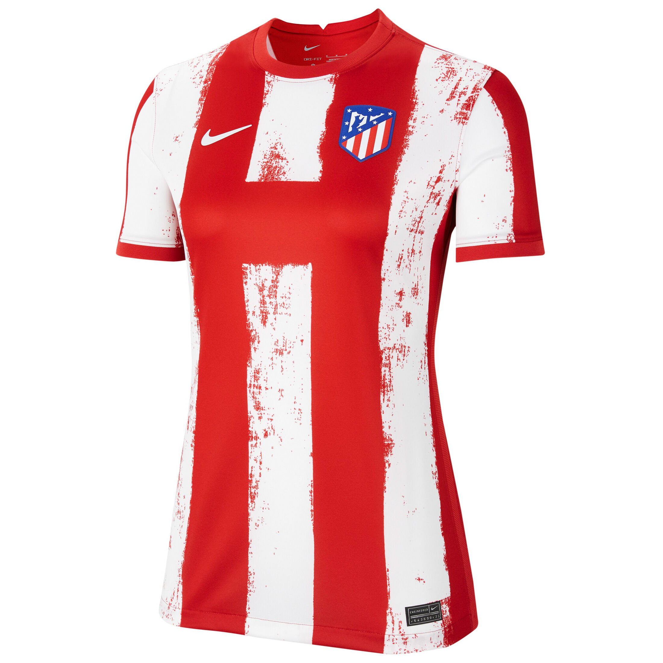 Спортивная футболка Nike Fußballtrikot Atletico Madrid Stadium 21/22 Heim, красный кружка атлетико атлетико мадрид atletico madrid