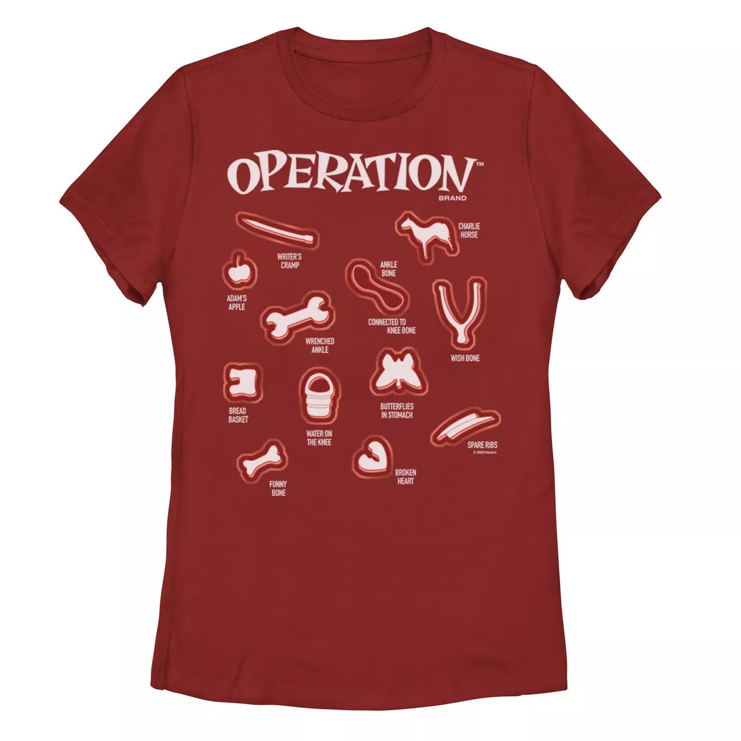 

Футболка Operation Game Pieces для юниоров Licensed Character