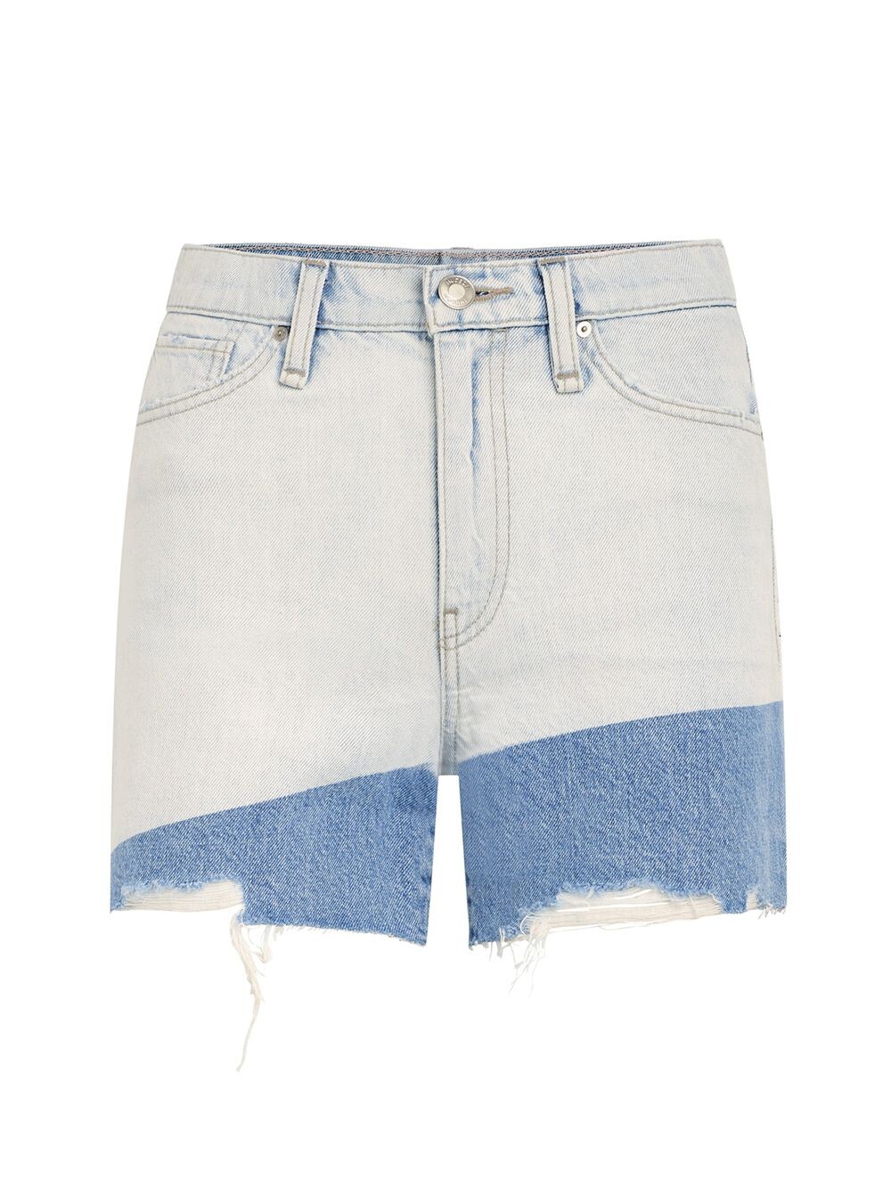 

Джинсовые шорты Devon с цветными блоками Hudson Jeans