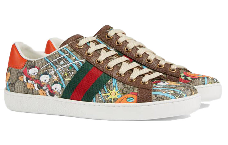 

Кроссовки Disney x GUCCI Wmns Ace Printing, мультиколор