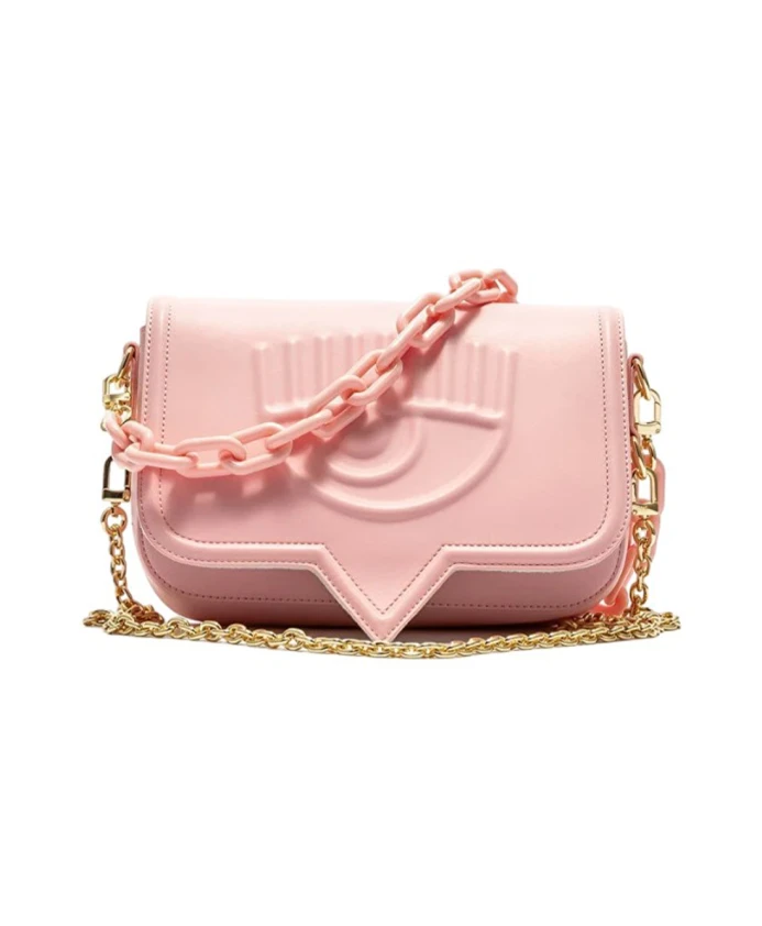 

Сумка через плечо с эффектом глаз Chiara Ferragni Collection, розовый