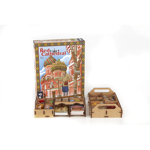 

Коробка для хранения настольных игр Insert Red Cathedral