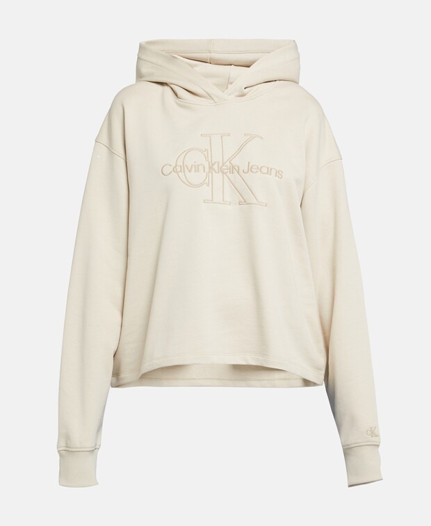 

Толстовка с капюшоном Calvin Klein, бежевый