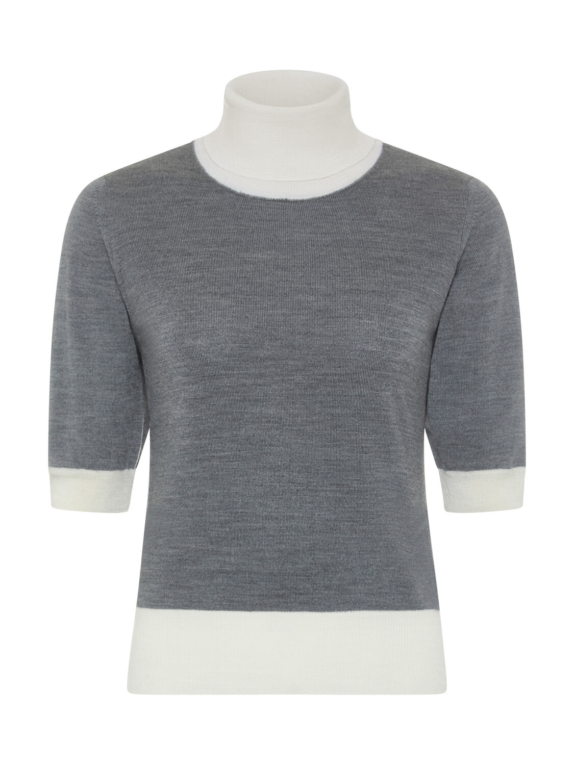 

Koan Knitwear Водолазка из чистой мериносовой шерсти, серый