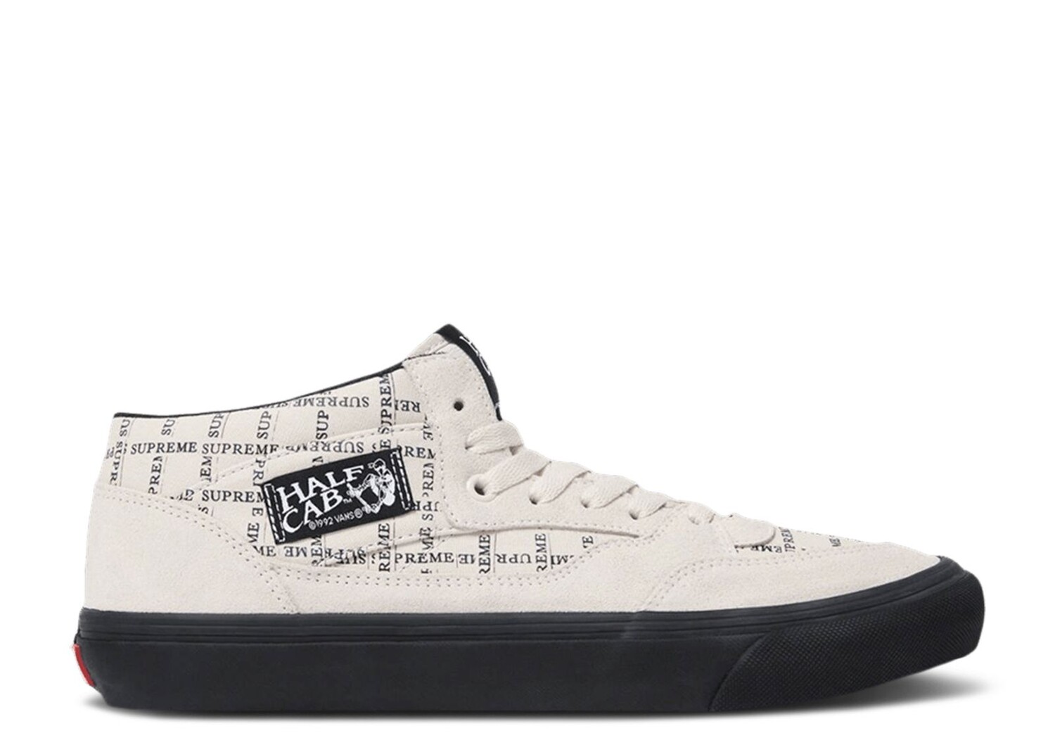 Кроссовки Vans Supreme X Half Cab Pro '92 'Off White', белый