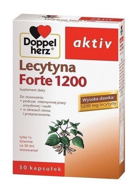 цена Подготовка к памяти и концентрации Doppelherz aktiv Lecytyna Forte, 30 шт