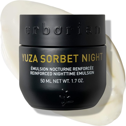 Yuza Sorbet ночной увлажняющий крем 50 мл, Erborian крем для лица ночной увлажняющий yuza sorbet night