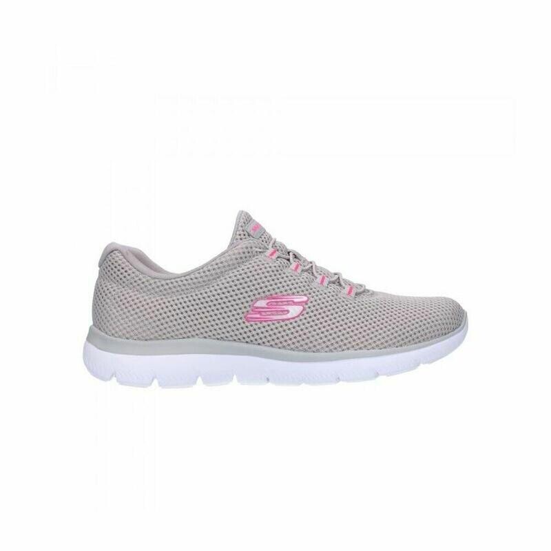 

Женская спортивная обувь без шнуровки с сеткой и банджи SKECHERS, цвет beige