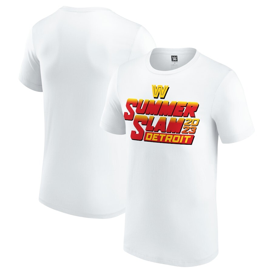 

Футболка с коротким рукавом WWE Authentic Summerslam, белый
